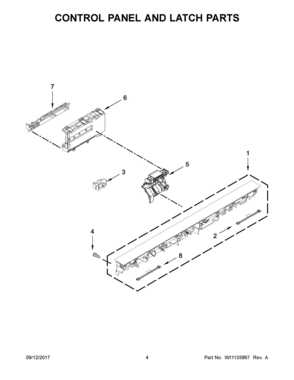 Part Location Diagram of W10889948 Whirlpool WIRE