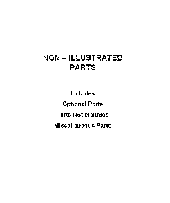 Optional parts (not included) Diagram and Parts List for WTW7120HC0  Whirlpool Washer