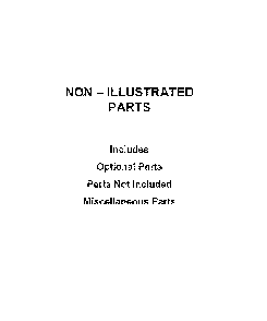 Optional parts (not included) Diagram and Parts List for WFW560CHW2  Whirlpool Washer