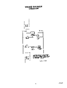 Wiring Diagram Diagram and Parts List for B6307B1  Roper Range