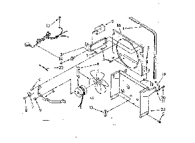 Air Flow And Control Parts Diagram and Parts List for 42850157  Whirlpool Dehumidifier