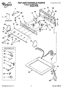 Part Location Diagram of 8318385 Whirlpool PANEL-CNTL