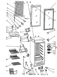 Part Location Diagram of 310.36 Maytag Hinge plug