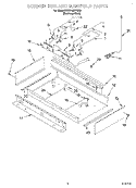 BURNER BOX AND MANIFOLD Diagram and Parts List for KDRP407HSS3  KitchenAid Range