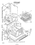 OVEN Diagram and Parts List for RM278BXV2  Whirlpool Microwave Oven Combo