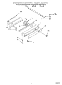 FREEZER CONTROL PANEL Diagram and Parts List for KSSS42MHT00  KitchenAid Refrigerator