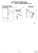WATER SYSTEM Diagram and Parts List for LLN8233BQ0  Whirlpool Washer