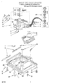 MACHINE BASE Diagram and Parts List for KAWS700EQ0  KitchenAid Washer