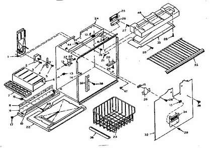 Part Location Diagram of 520720 Whirlpool Shroud