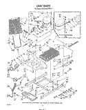 UNIT Diagram and Parts List for ED26MMXRWR3  Whirlpool Refrigerator