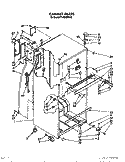 CABINET Diagram and Parts List for ET14ZKXXG00  Whirlpool Refrigerator
