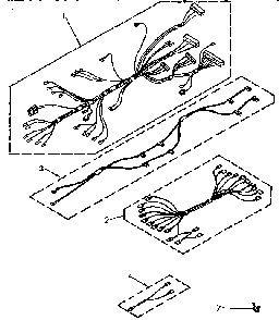 Wiring Harness Diagram and Parts List for KEDH207AL2  KitchenAid Range