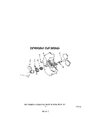 DETERGENT CUP Diagram and Parts List for 8587L10  Roper Dishwasher