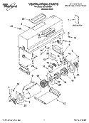 Part Location Diagram of 4360005 Whirlpool WASHER
