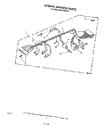WIRING HARNESS Diagram and Parts List for KAWE560WAL0  Whirlpool Washer