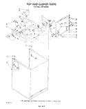 TOP AND CABINET , LITERATURE AND OPTIONAL Diagram and Parts List for LA5700XSW1  Whirlpool Washer