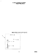 MISCELLANEOUS Diagram and Parts List for 6LBR7255BQ0  Whirlpool Washer
