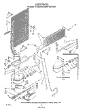 UNIT Diagram and Parts List for RT14DCYVW01  Roper Refrigerator