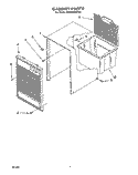 SECTION Diagram and Parts List for BUDH4000YS0  Whirlpool Dehumidifier