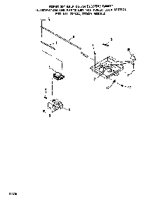 Power Lock Diagram and Parts List for 2354*3A  Roper Range