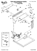Part Location Diagram of 8545959 Whirlpool PANEL-CNTL