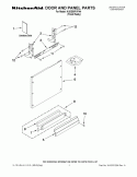 Part Location Diagram of W10290341 Whirlpool INSTRUCTIONS, UNDERCOUNTER BRA