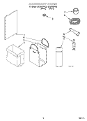 ACCESSORY Diagram and Parts List for GC900QPHB0  Whirlpool Trash Compactor