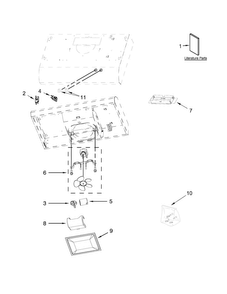 Hood Parts Diagram and Parts List for UXT4230ADB0  Whirlpool Range Hood