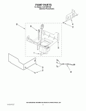 PUMP PARTS Diagram and Parts List for KUIC15PRXS0  KitchenAid Ice Maker