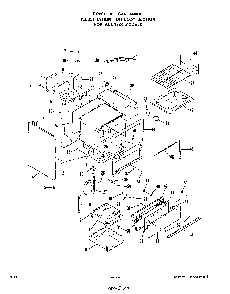 Body Diagram and Parts List for 1234*0A  Roper Range