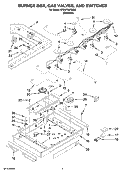 Part Location Diagram of WP8286724 Whirlpool Surface Ignitor