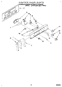 CONTROL PANEL Diagram and Parts List for FEP330BL0  Roper Range