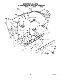 CONTROL Diagram and Parts List for GD5SHGXKQ01  Whirlpool Refrigerator