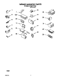 WIRING HARNESS Diagram and Parts List for 4XLA64W72BN0  Whirlpool Washer