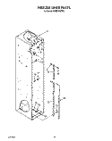 FREEZER LINER Diagram and Parts List for 4KSRF36DTX2  KitchenAid Refrigerator