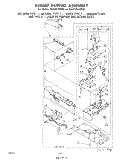 688637 BURNER Diagram and Parts List for GCG2101XMW0  Whirlpool Dryer