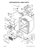 Part Location Diagram of W10830496 Whirlpool AIR-TOWER