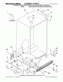 Part Location Diagram of W10168296 Whirlpool Use & Care Guide