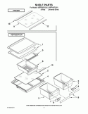 Part Location Diagram of 2325516 Whirlpool TRIM-PAN