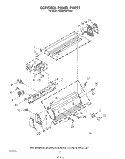 CONTROL PANEL Diagram and Parts List for KAWE700TWH0  KitchenAid Washer