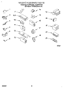 WIRING HARNESS Diagram and Parts List for 6LBR7255AQ1  Whirlpool Washer