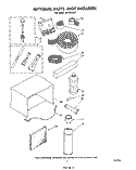 LIT/OPTIONAL Diagram and Parts List for AC1052XS1  Whirlpool Air Conditioner