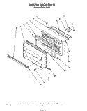 Part Location Diagram of 1111956 Whirlpool Insert, Handle