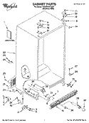 Part Location Diagram of 2303292MG Whirlpool GRILLE