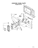 Part Location Diagram of 310811 Whirlpool Dial & Rind, Meal Timer