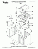 Part Location Diagram of WPW10442074 Whirlpool Screw