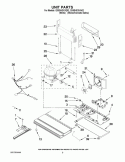 UNIT PARTS Diagram and Parts List for GX5SHDXVA02  Whirlpool Refrigerator