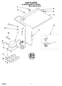 UNIT Diagram and Parts List for EL05CCXLS  Whirlpool Refrigerator