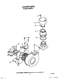 BLOWER Diagram and Parts List for KUDM220T0  KitchenAid Dishwasher