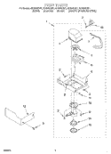 PUMP Diagram and Parts List for GI1500XHB1  Whirlpool Ice Maker